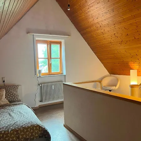 アパート Gemuetliche Maisonette Im Markgraeflerland *